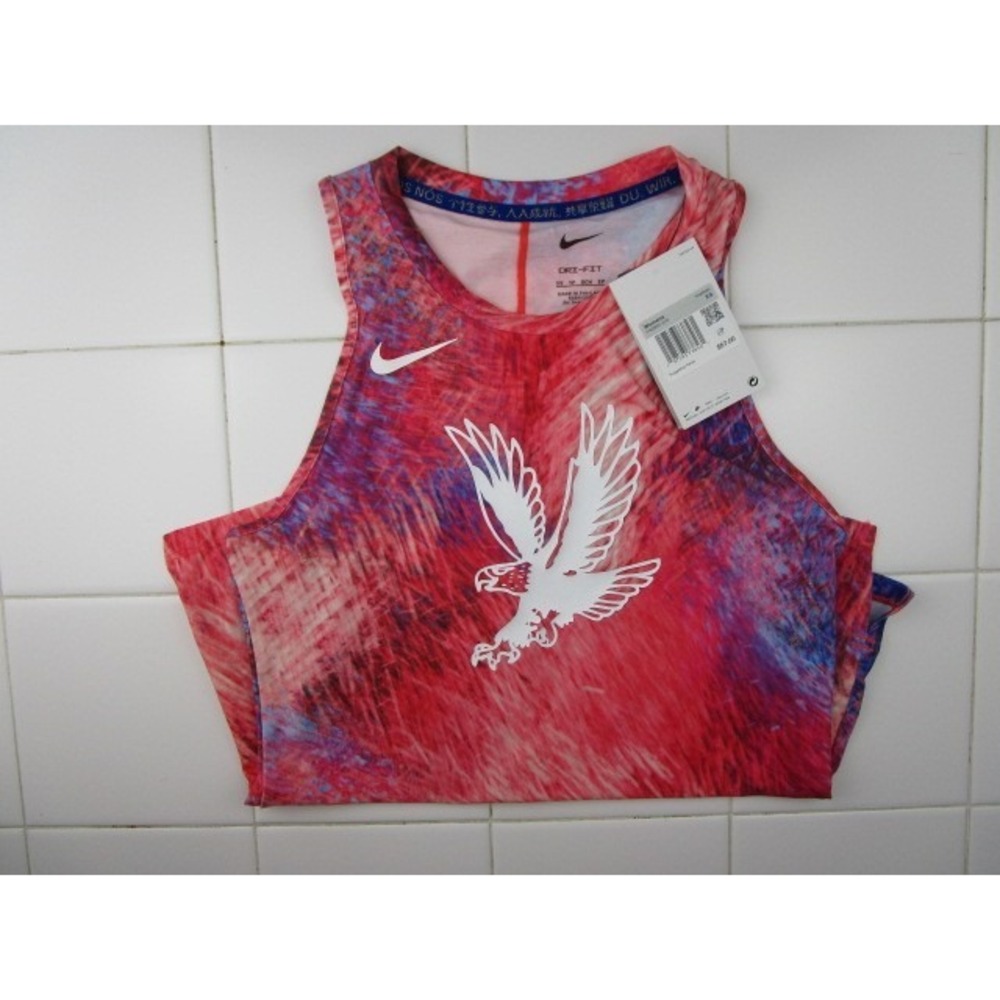 Nike Dri Fit ADV Training Luxe Tank Top Team USA Women's XS FN0965-645